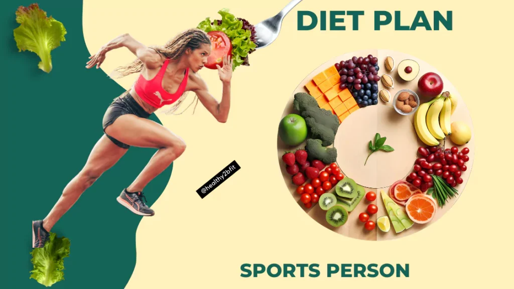 diet plan for a sports person